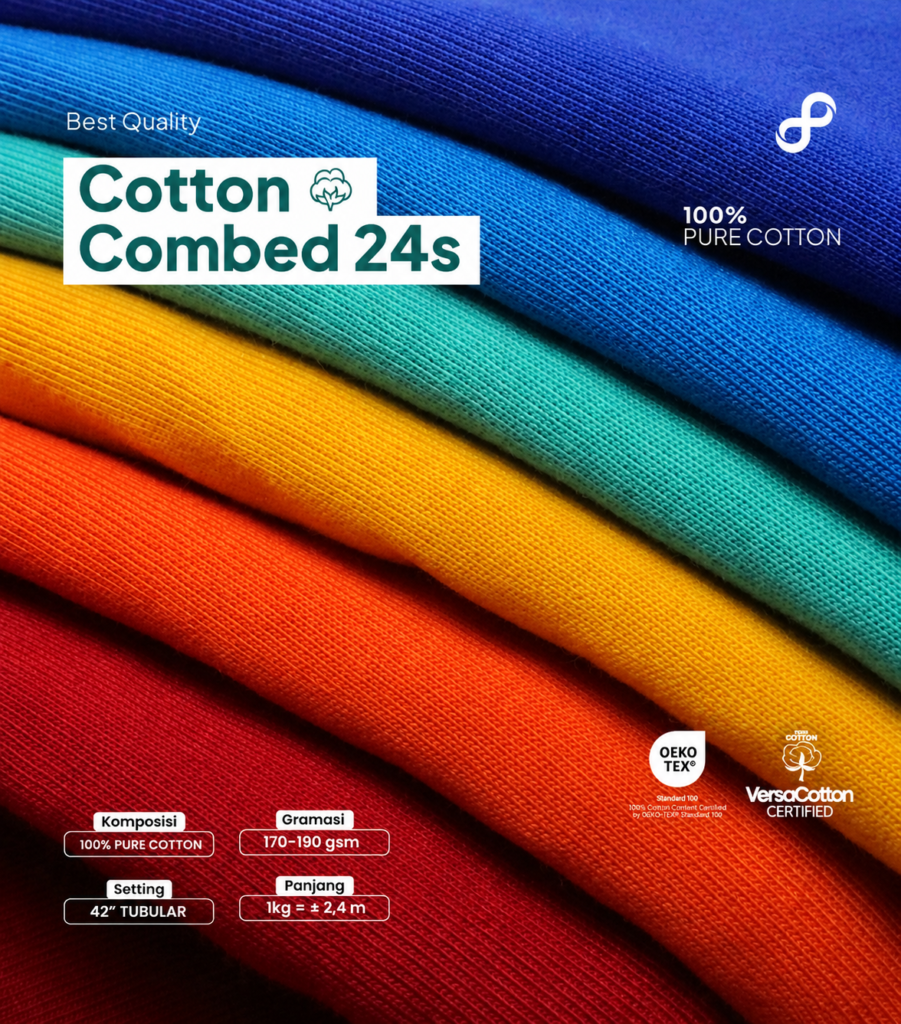 Cotton Combed 24s