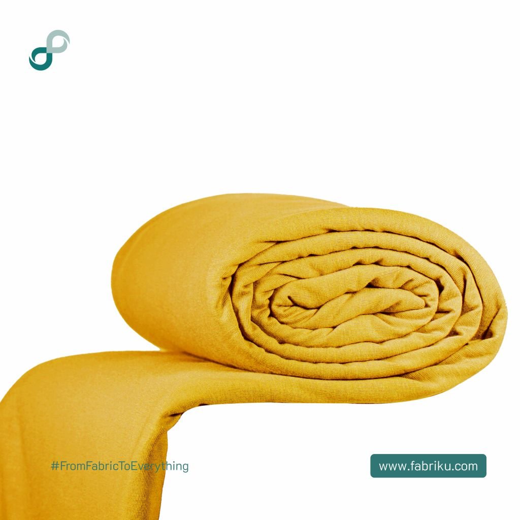 bamboo cotton 30s 42 mustard