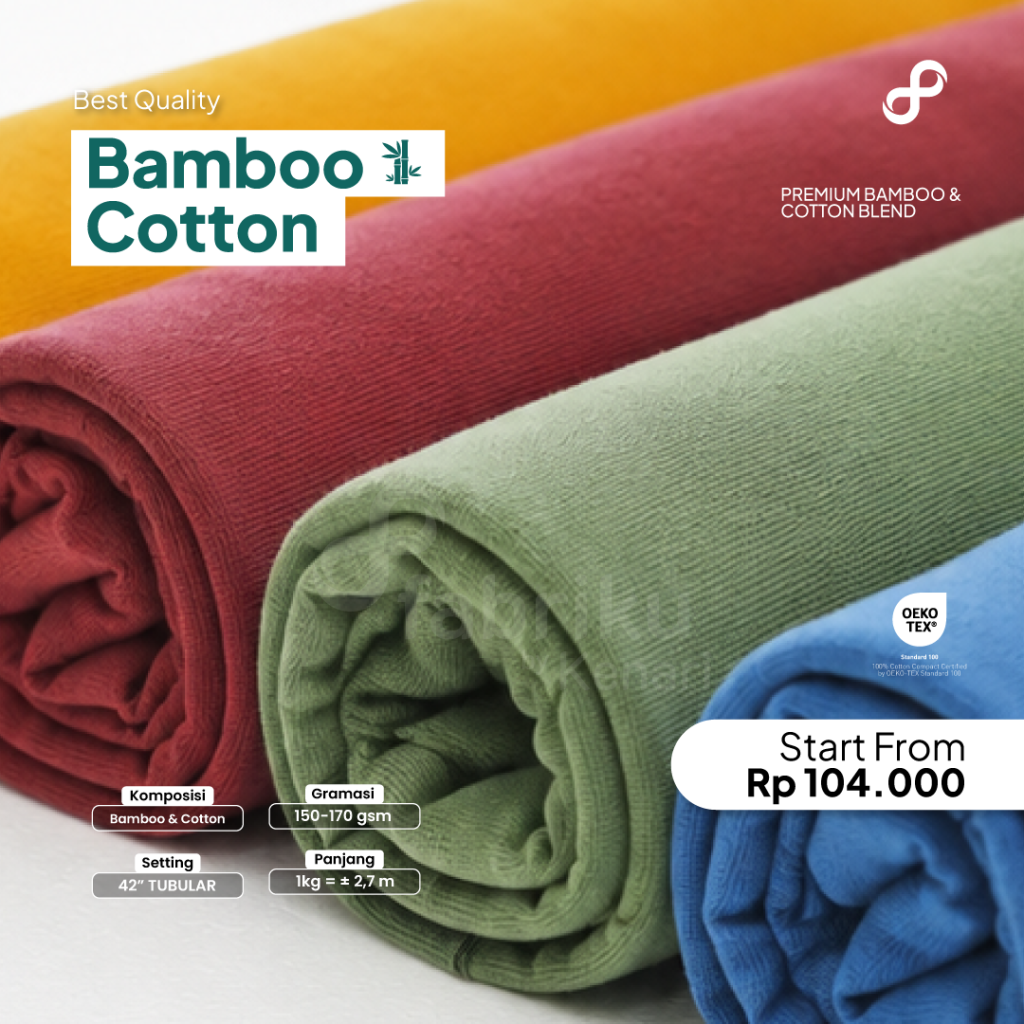 BAMBOO COTTON 30S 42"
