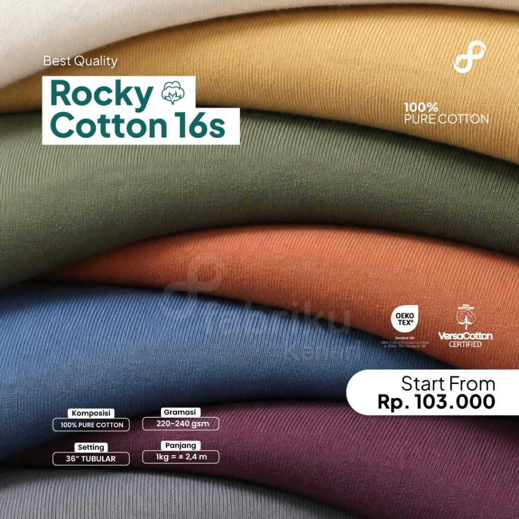 ROCKY COTTON HITAM