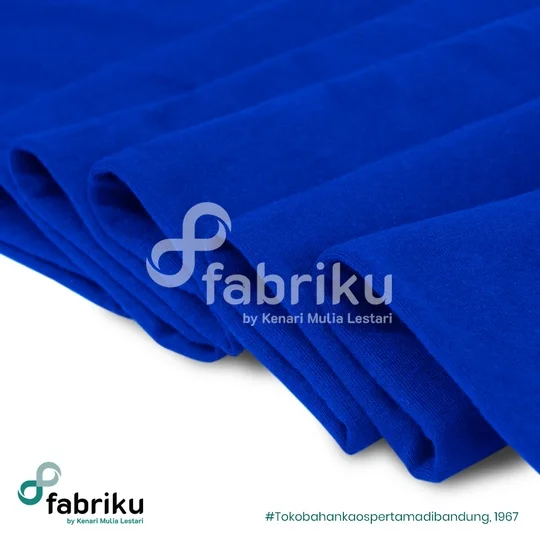 COTTON COMBED 30S 42″ BIRU PON