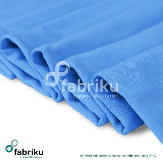 COTTON COMBED 30S 42″ BIRU SEDANG