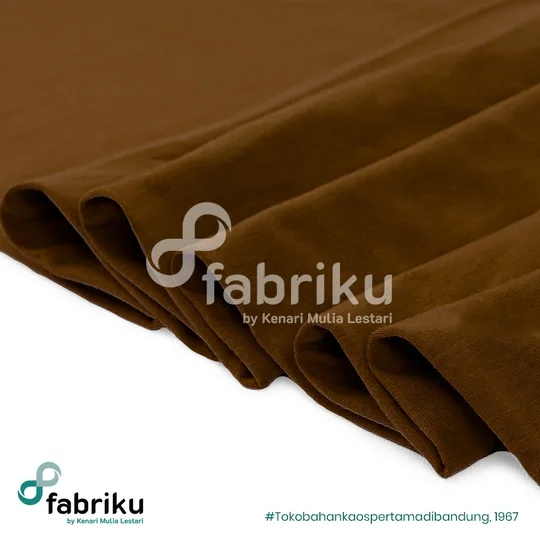 COTTON COMBED 30S 42″ CARAMEL