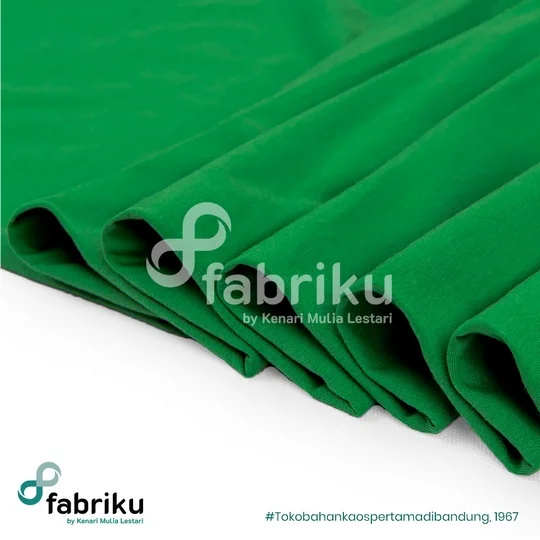 COTTON COMBED 30S 42″ HIJAU FUJI