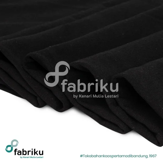 COTTON COMBED 30S 42″ HITAM