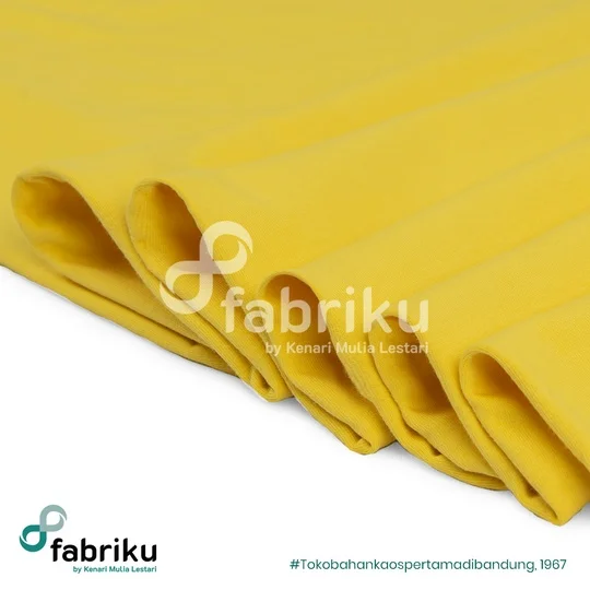 COTTON COMBED 30S 42″ KUNING KENARI