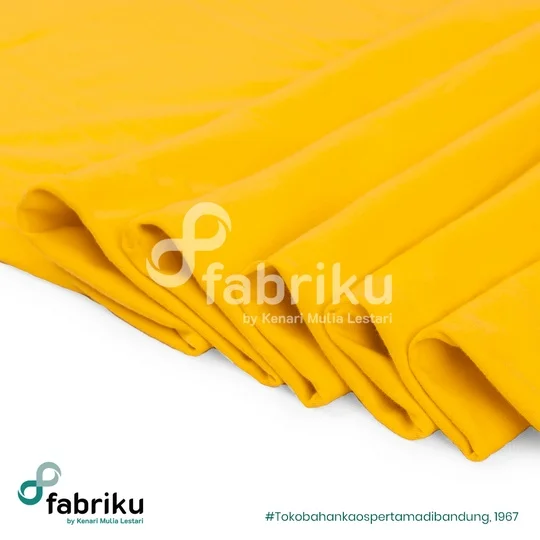 COTTON COMBED 30S 42″ KUNING MAS