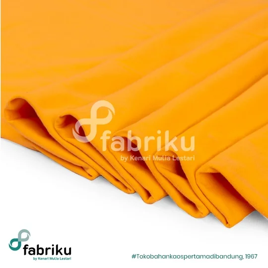 COTTON COMBED 30S 42″ MARIGOLD