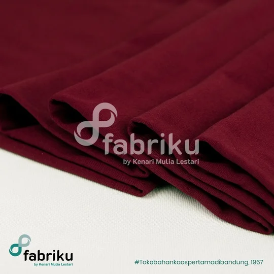 COTTON COMBED 30S 42″ MERAH ATI