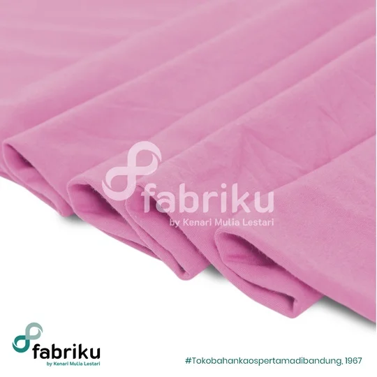 COTTON COMBED 30S 42″ PINK