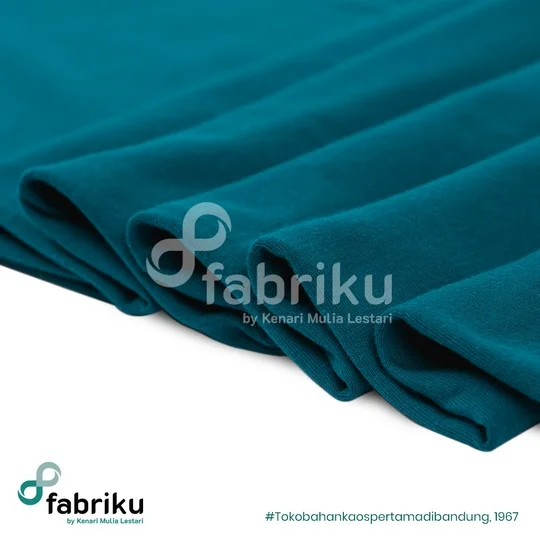 COTTON COMBED 30S 42″ TEAL